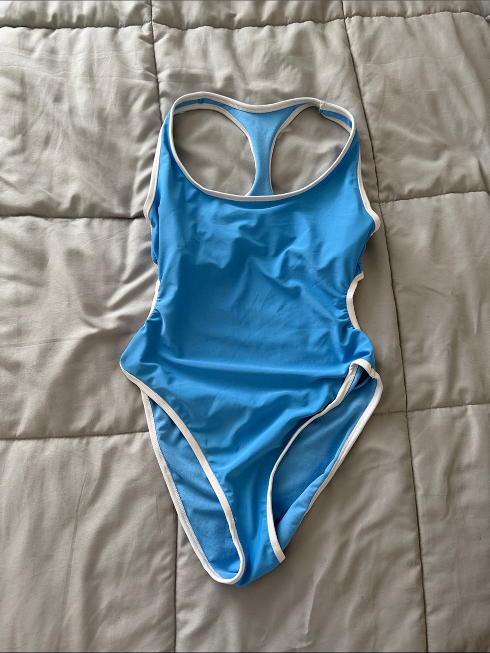 Medium Wild fable blue one piece cut out bathing suit